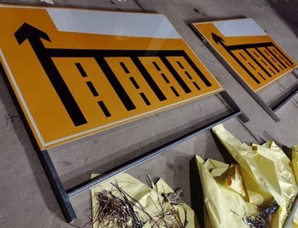 兰州兰州道路施工标志牌 养护专用标志牌